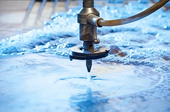 Waterjet cutting